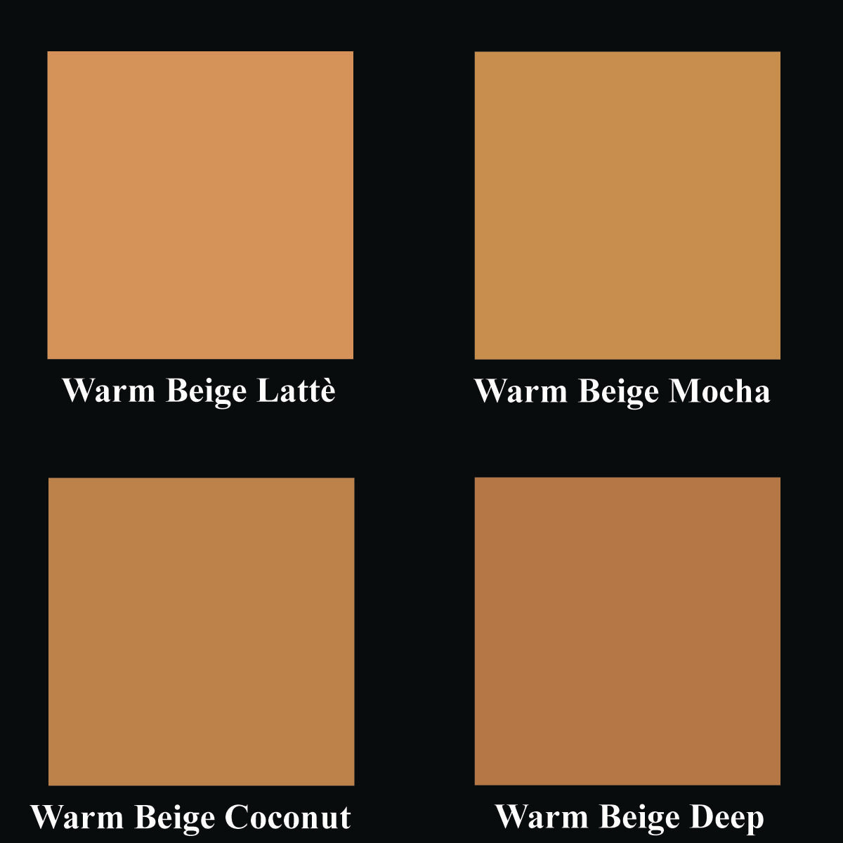 Medium to Deep Tan Skin Tones